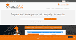 Desktop Screenshot of emailchef.com